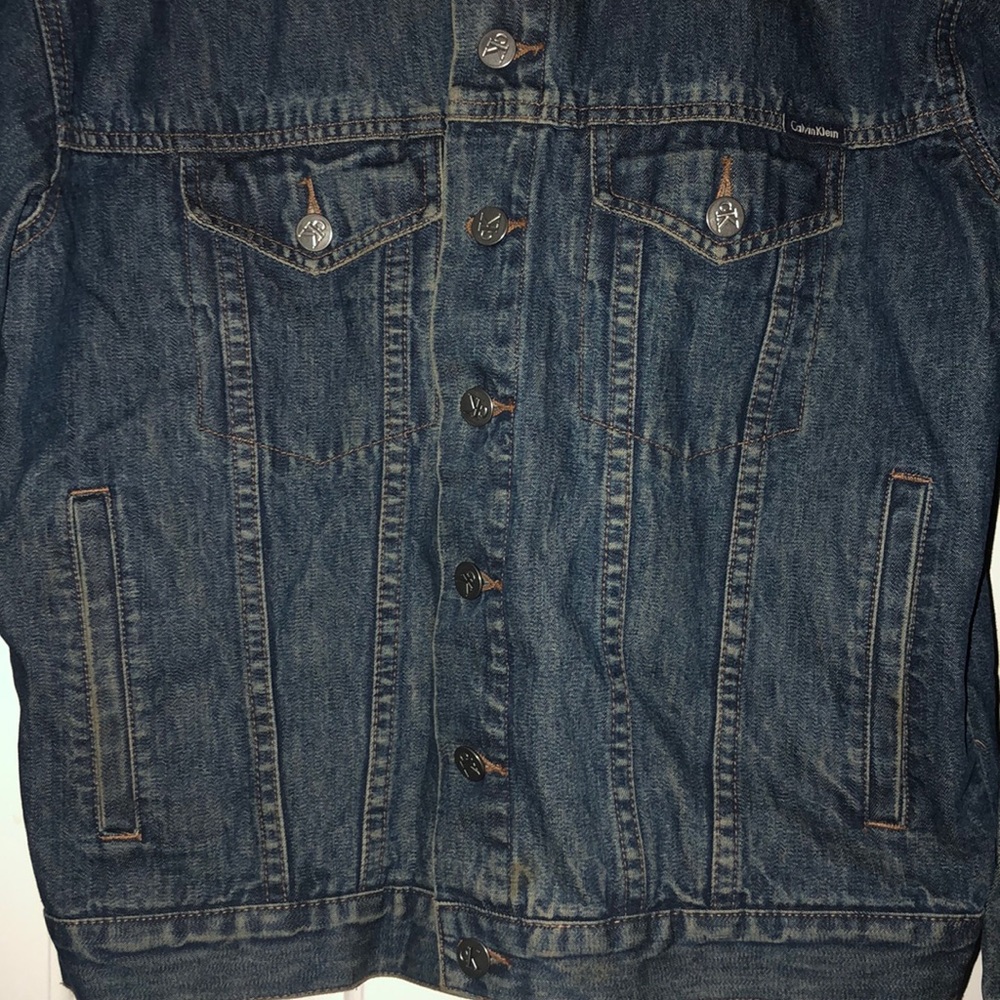 WOMEN MEDIUM | CALVIN KLEIN JEANS | DENIM JACKET - Picture 2 of 6